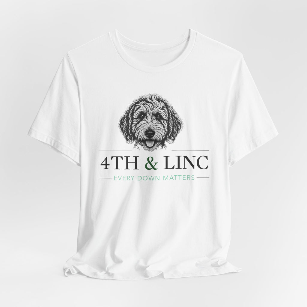 4th & Linc “Every Down Matters” Tee — White