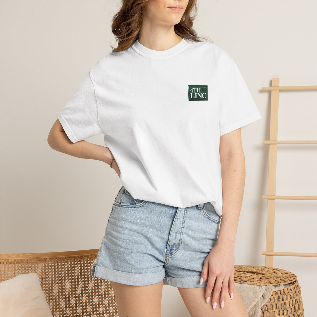 4th & Linc “ Don’t Punt On Yourself” White Tee