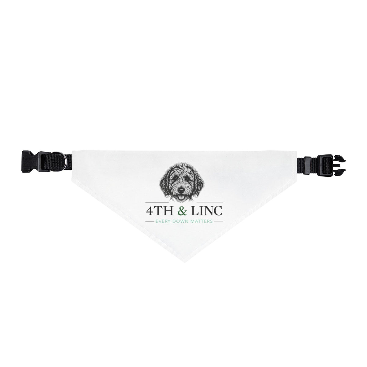 4th & Linc “Every Down Matters” 
Bandana- White