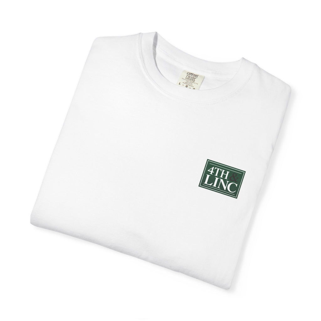 4th & Linc “ Don’t Punt On Yourself” White Tee