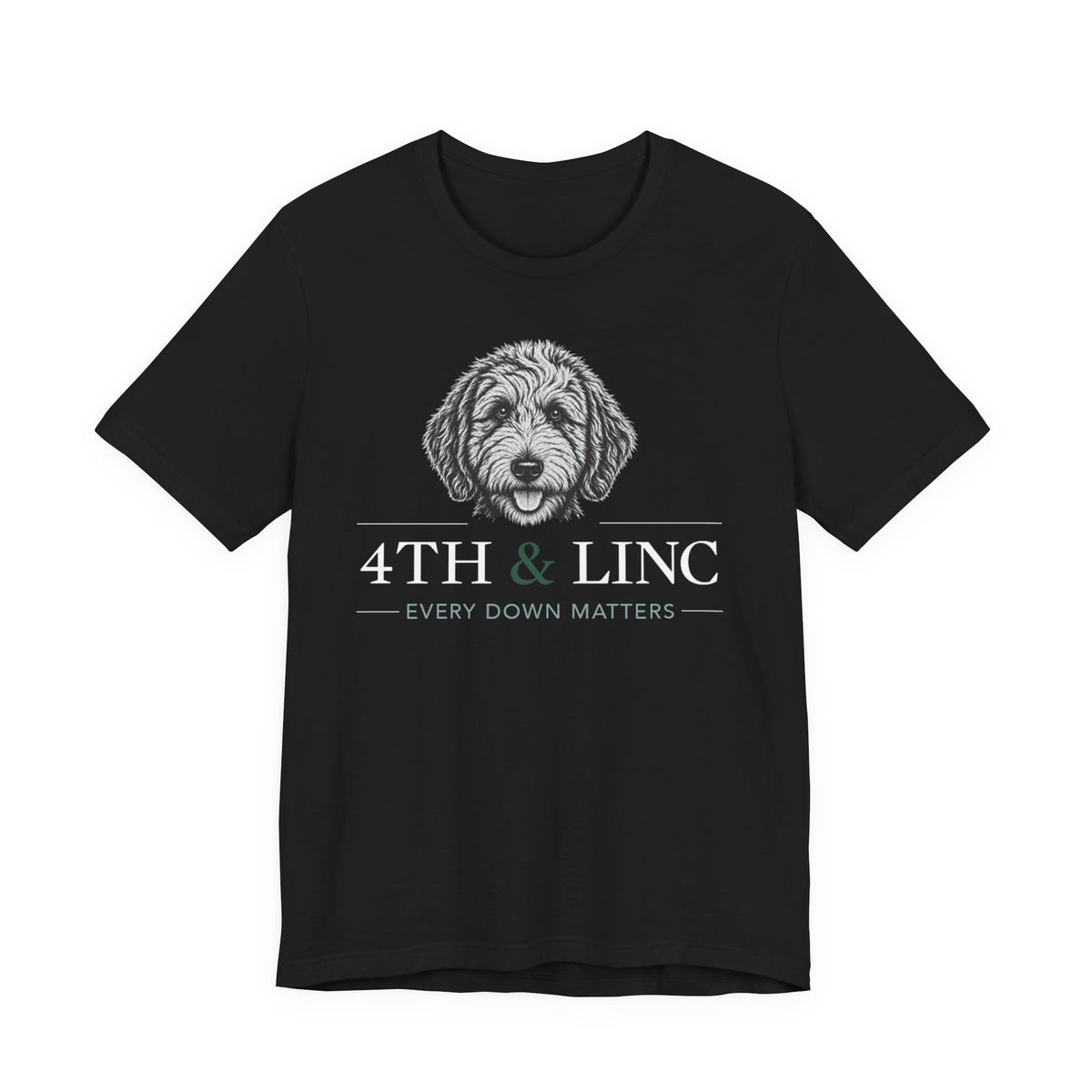 4th & Linc  “Every Down Matters”  Black Tee