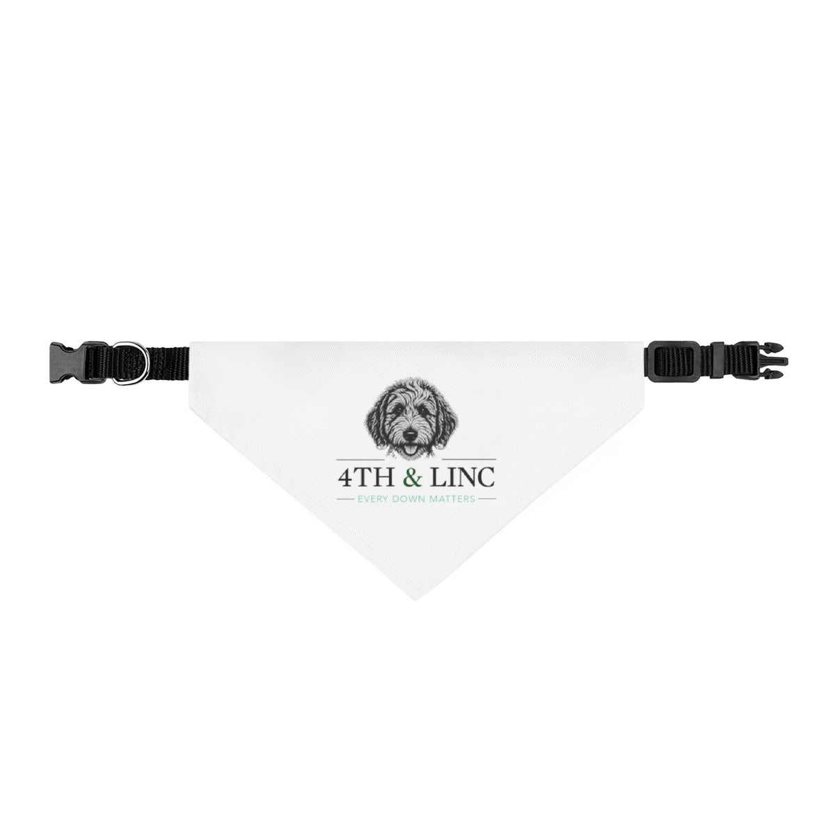 4th & Linc “Every Down Matters” 
Bandana- White