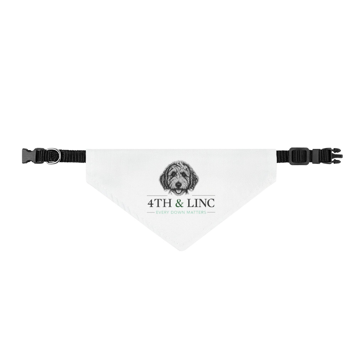 4th & Linc “Every Down Matters” 
Bandana- White