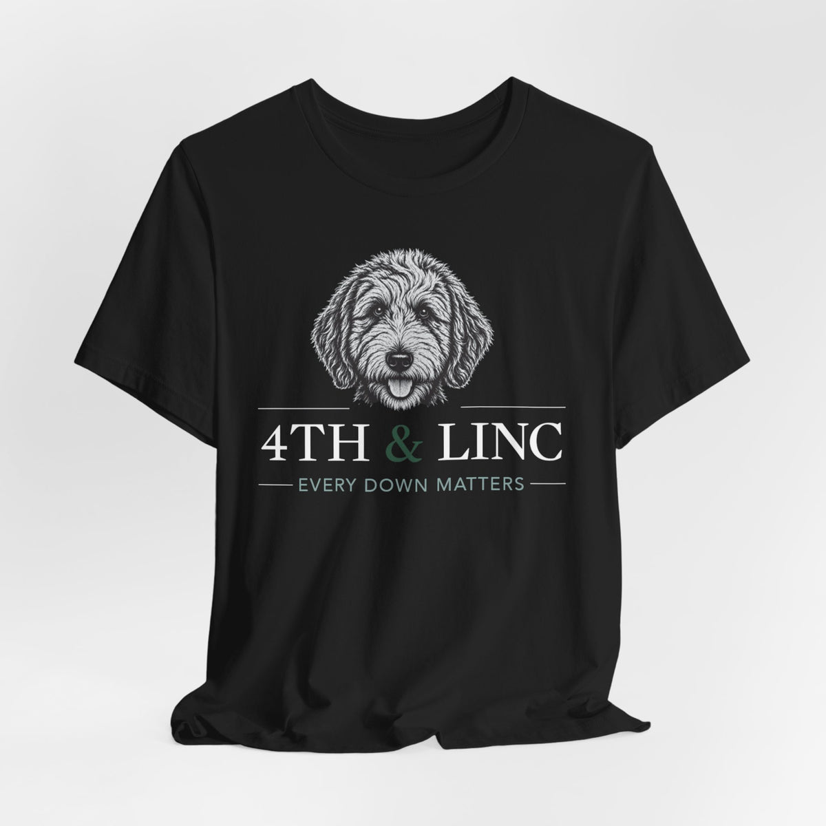 4th & Linc  “Every Down Matters”  Black Tee